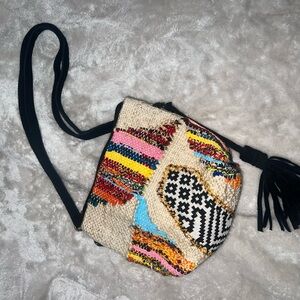 Handcrafted in India crossbody bag